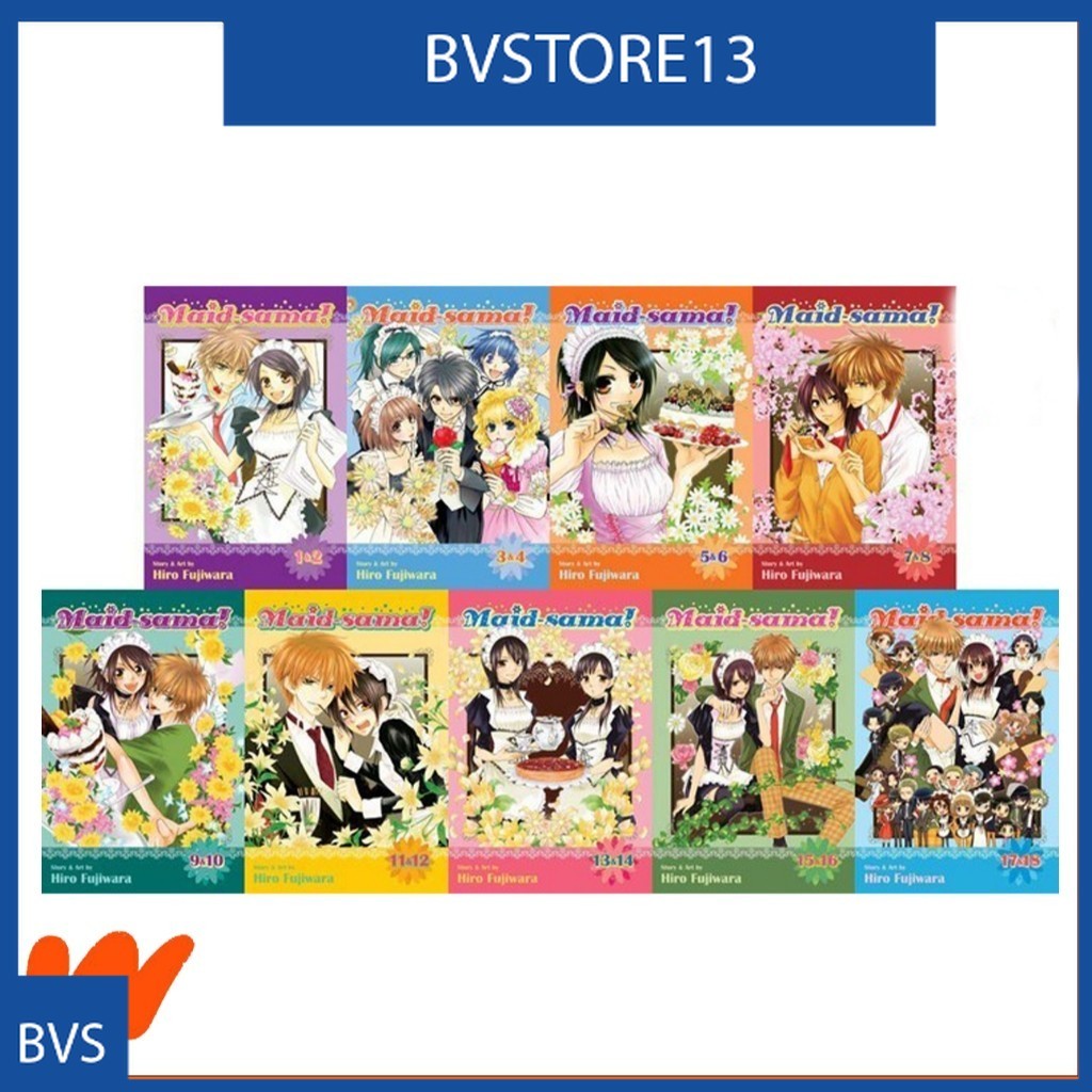 Maid-sama (2-in-1 Edition) (9 book series)