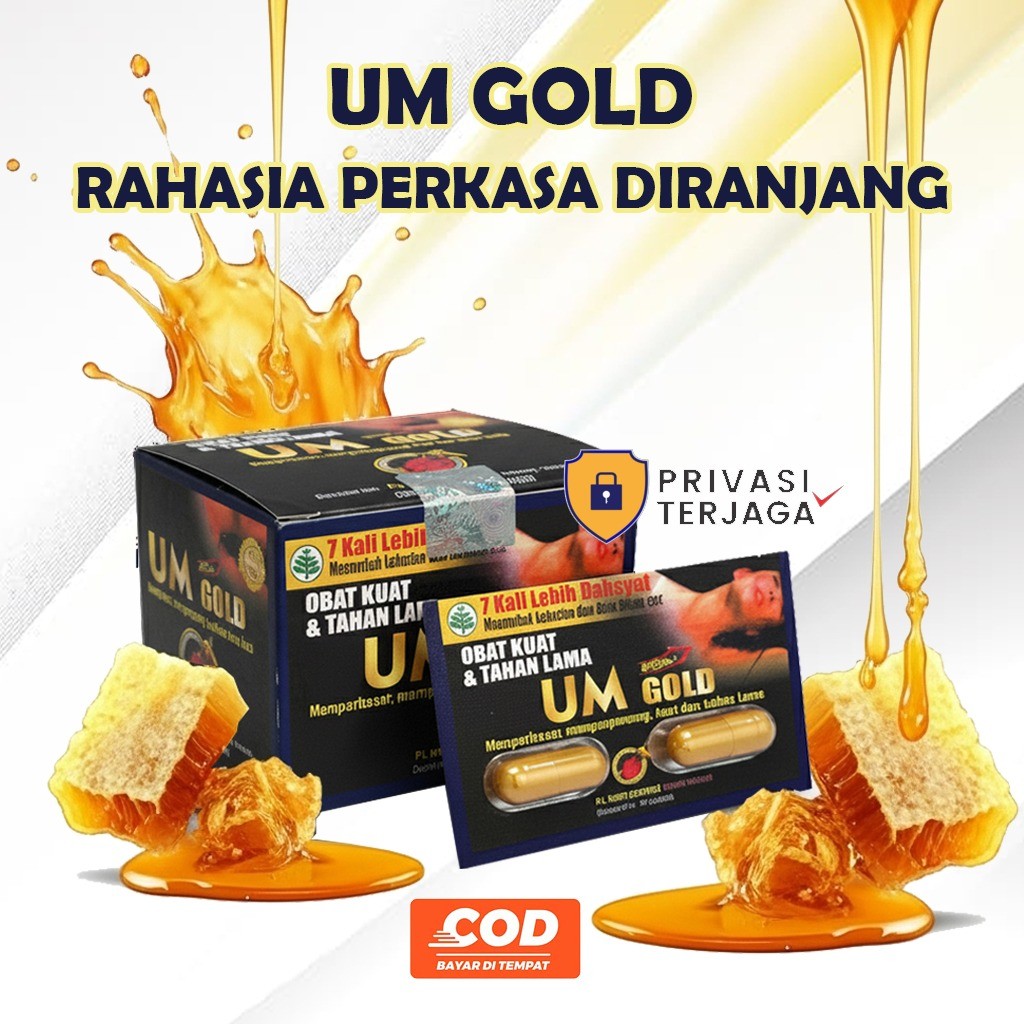 Urat Madu Gold Blister Um Gold Original BOX COD