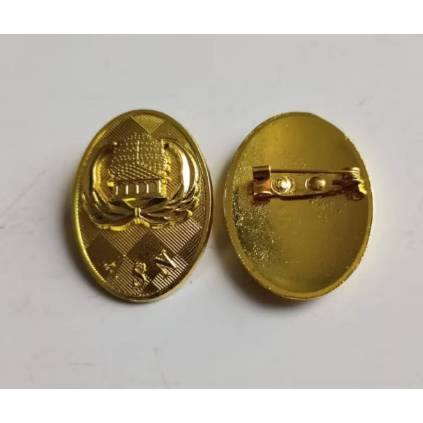 PIN KORPRI ASN OVAL KUNINGAN  PIN PPPK PNS  AKSESORIS PEGAWAI NEGERI