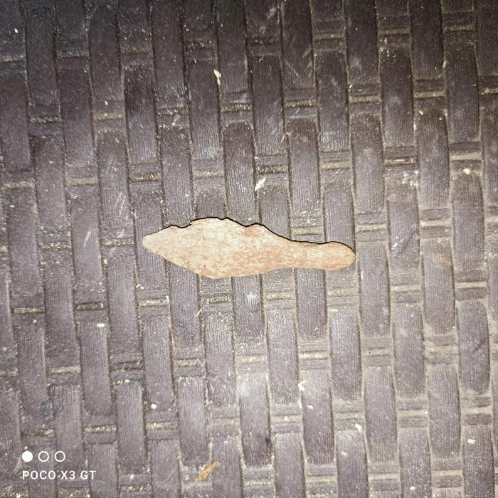 pusaka gaman klewer pamor singkir sepuh KJM1122