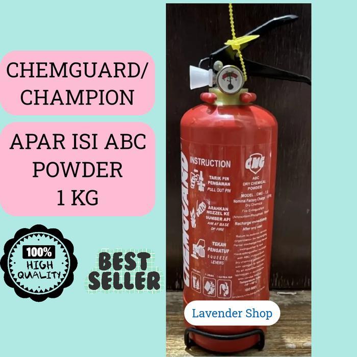 Apar 1 kg / Apar 1 KG ABC Dry Powder / TABUNG PEMADAM POWDER CHEMGUARD/CHAMPION 1 KG