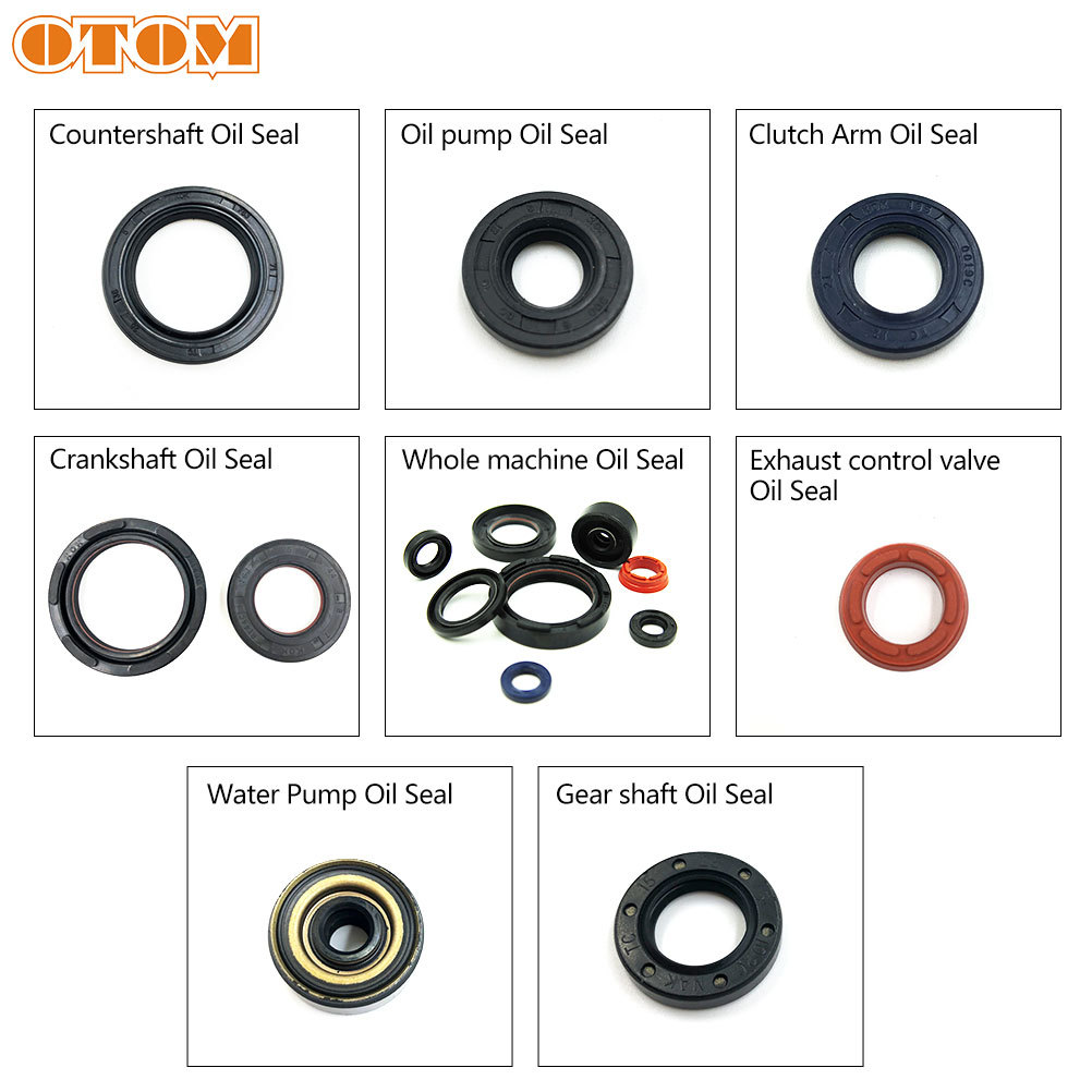 OTOM Motorcycle Engine Oil Seal For DT125 TZM150 TZR125 DT230 TSE250 Water Pump Clut Arm Crankshaft 