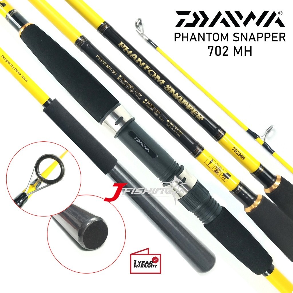 Joran DAIWA Phantom Snapper PTS 22 | 702MH 802MH 902MH 1002MH | CASTING Distributor