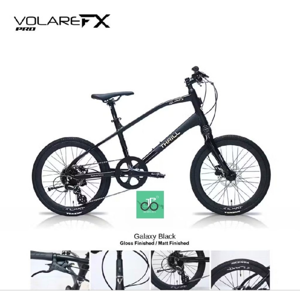 Sepeda Mini Velo Thrill Volare PRO NEW (Volare FX Pro)