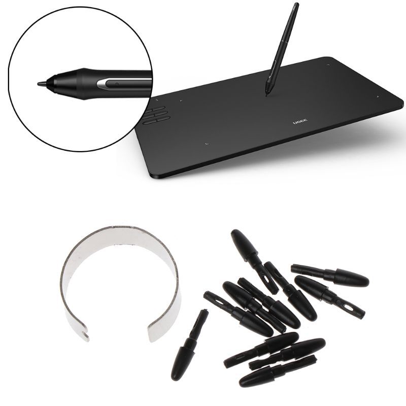 Batteryfree Passive Pen Nibs Pen Tips for XPPen H640P VEIKK A30 A50
