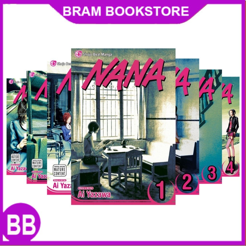Manga Nana, by Ai Yazawa (21 book series)
