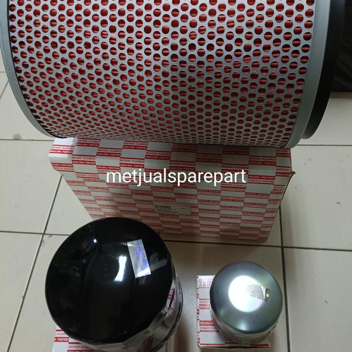 PAKET FILTER OLI OIL FILTER UDARA FILTER SOLAR ISUZU ELF NKR 71 NKR71 QUALITY