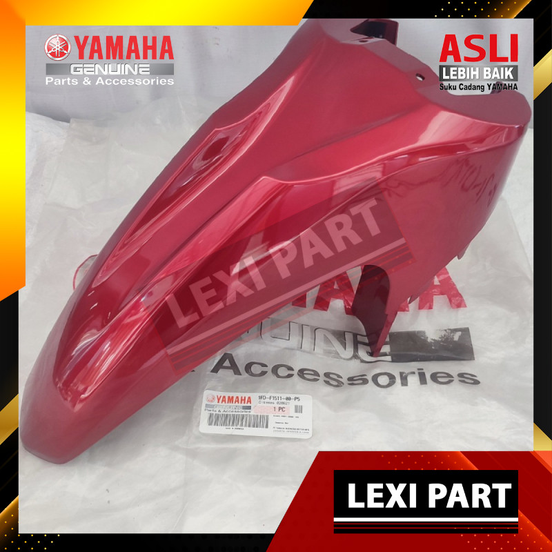 SPAKBOR DEPAN FORCE F1 MERAH MARUN 1FD-F1511-00-P5 ORI YAMAHA