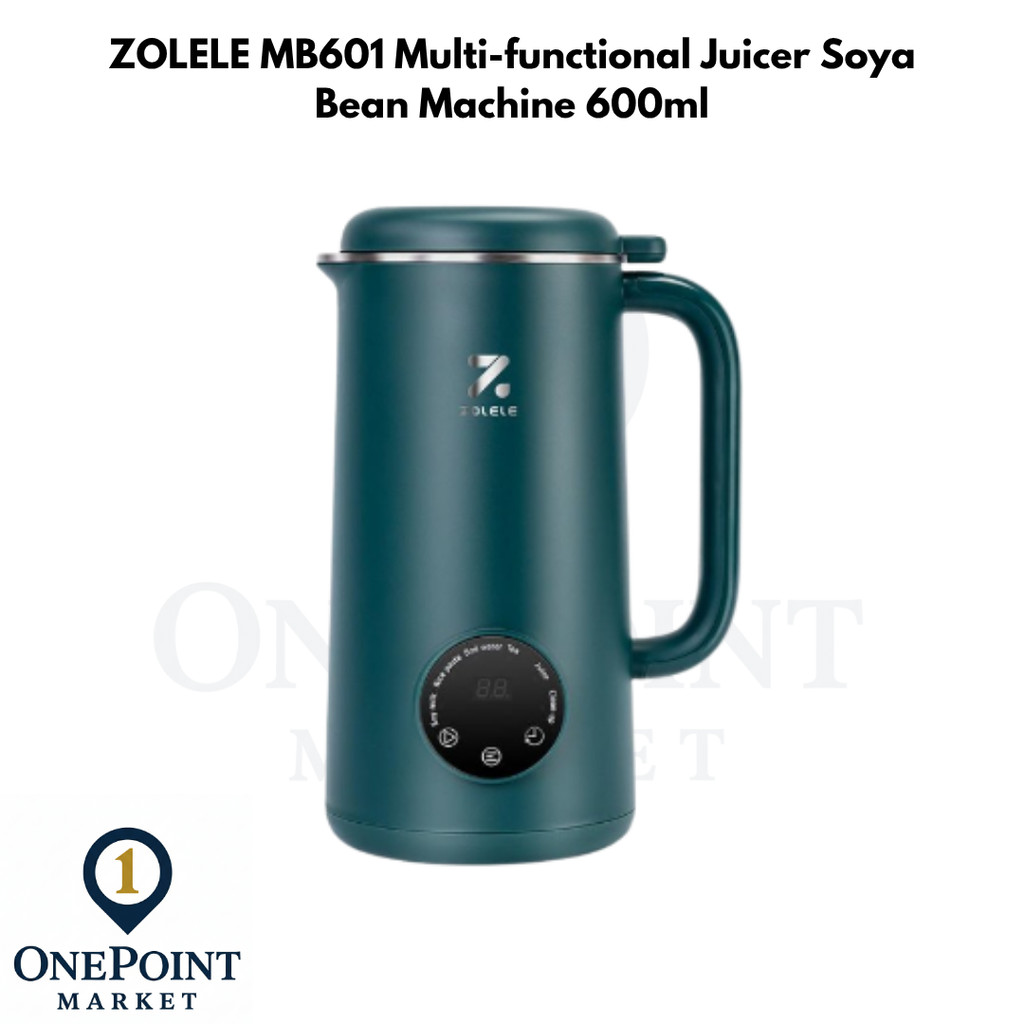 ZOLELE MB601 Multi-functional Juicer Soya Bean Machine 600ml / Soy Milk Maker / Blender Susu Kedelai