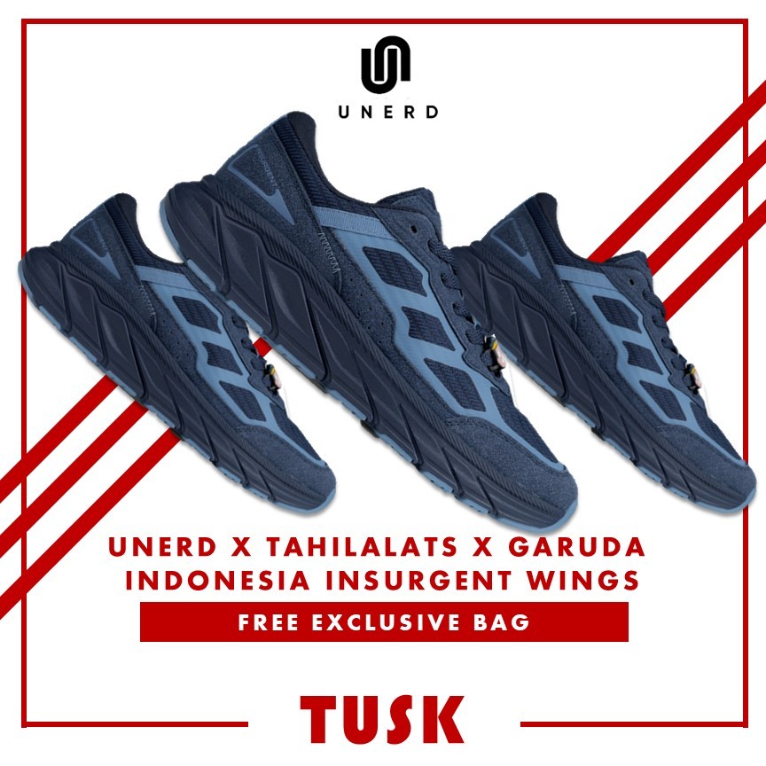 Sepatu Unerd Insurgent x Tahilalats x Garuda Indonesia Wings Sepatu Sneakers Sepatu Casual Unerd Pri