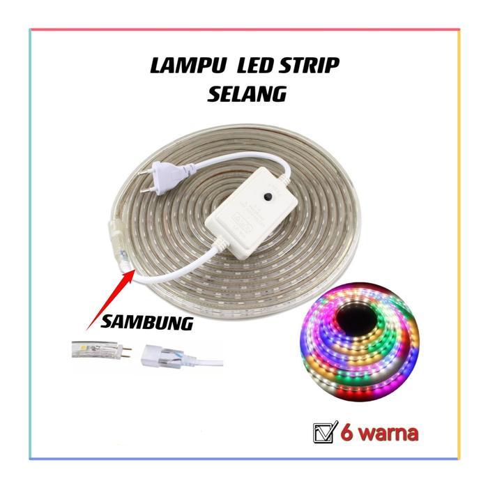 (COD)Lampu LED Strip Hari Kemerdekaan 6 Warna Lampu Hias/Lampu hias bendara hari nasional/Lampu Hias