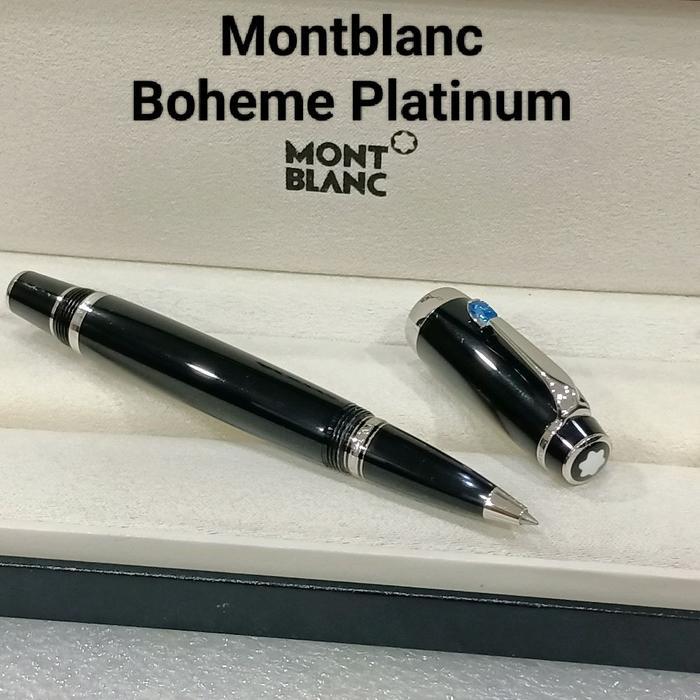 PENA MONT BLANC BOHEME PLATINUM ORIGINAL no 01 pelikan platinum sailor pilot parker waterman sheaffe