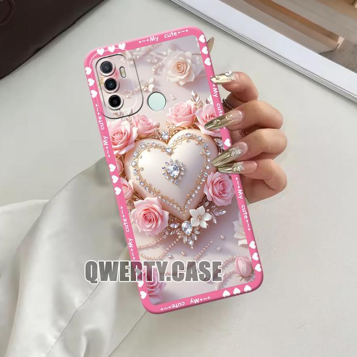 Case Compatible Untuk Oppo A53 A53s A33 Terbaru Softcase Procamera Silikon TPU Casing Hp Pelindung L