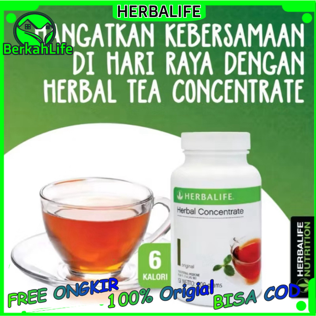 Herbalife Nutrition Teh Concrete Teh Termo Pelangsing Paling Cepat Menurunkan Berat Badan Ampuh Orig