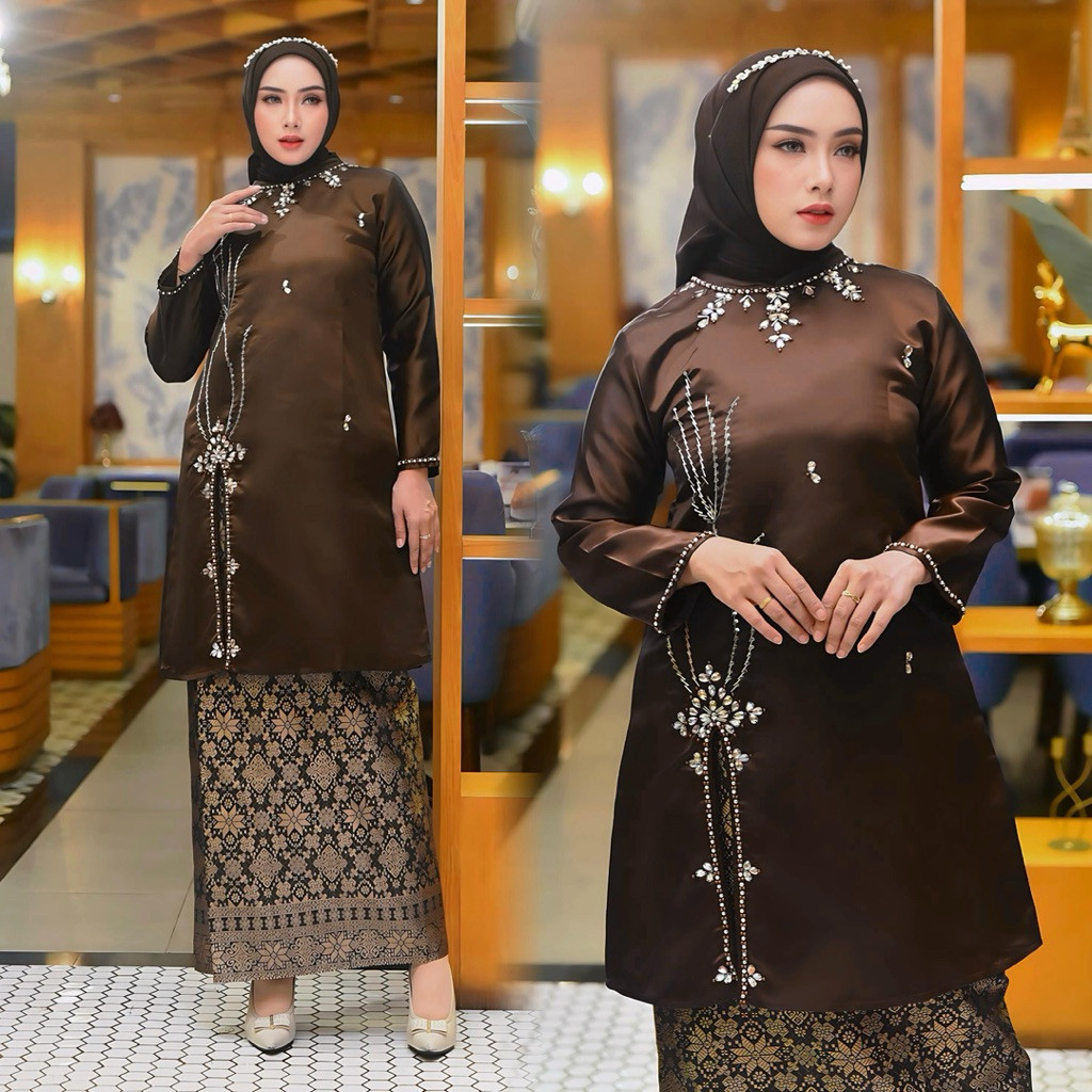 Kebaya Kurung Melayu | kebaya kurung payet | kebaya pesta | kebaya kurung melayu modern | kebaya Ter