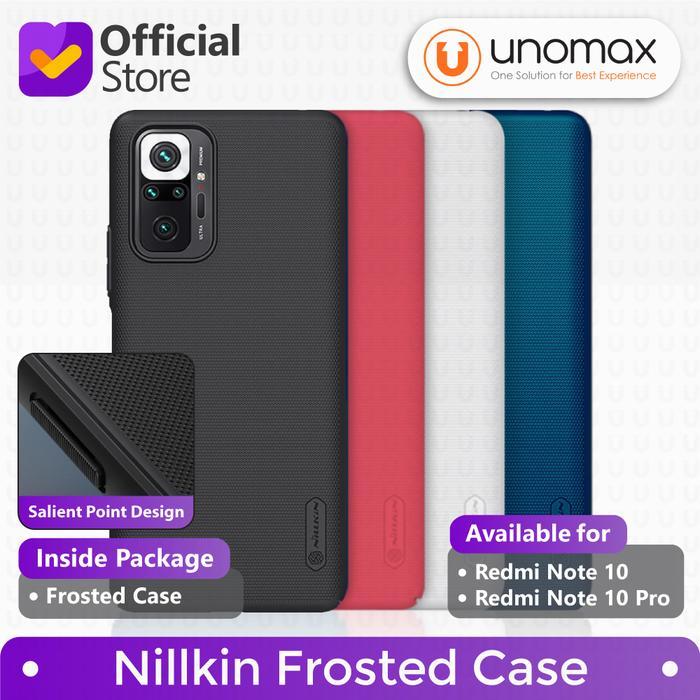 Hard Case Xiaomi Redmi Note 10 Pro / Note 10 Nillkin Frosted Casing - Note 10 Pro, Black