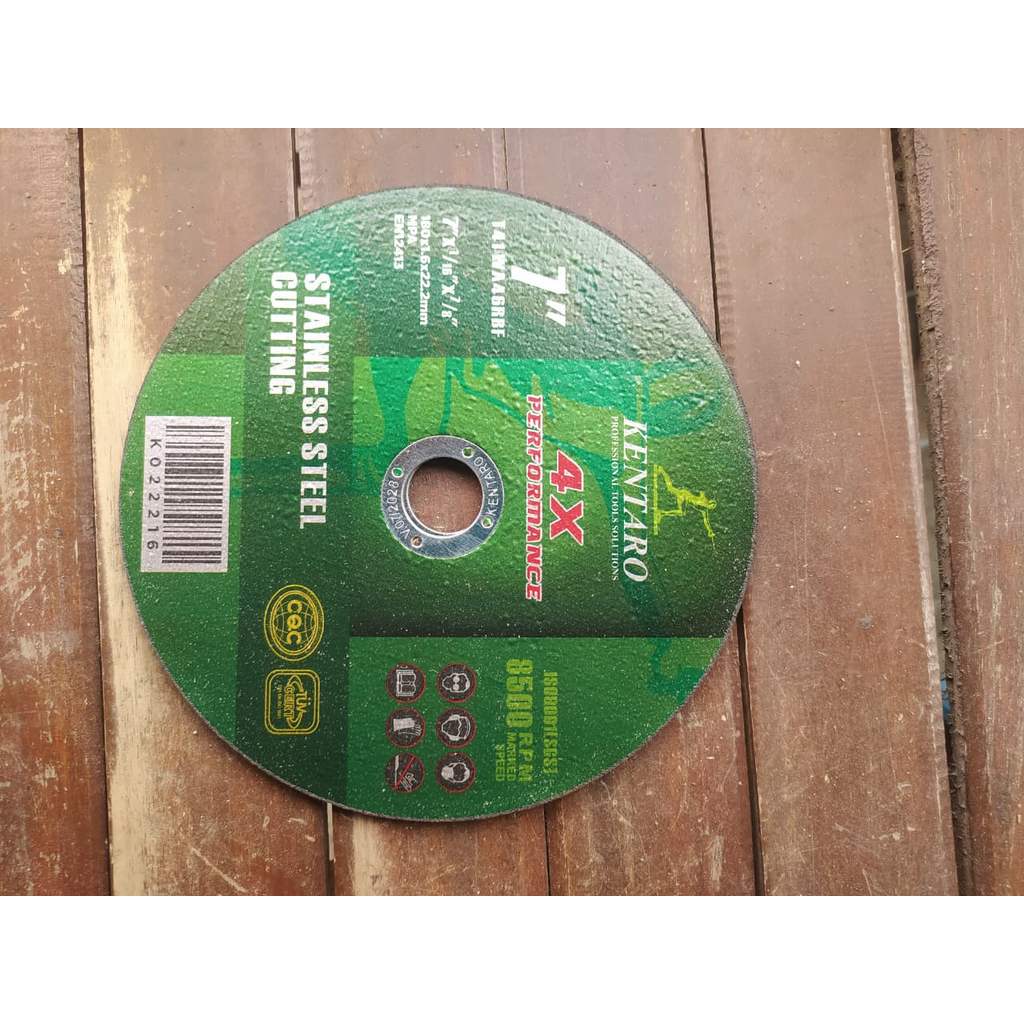 Batu Gerinda potong 7" KENTARO/Mata gerinda potong 7 Inch/Cutting wheel Kentaro