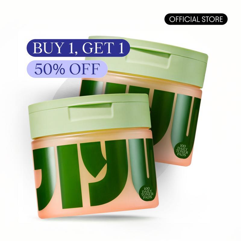 JiyuKoreanSkincare(2-PACK)-Anti-Aging,DarkSpot&WrinkleMinimizingTonerPadswithCentellaAsiatica,SnailM