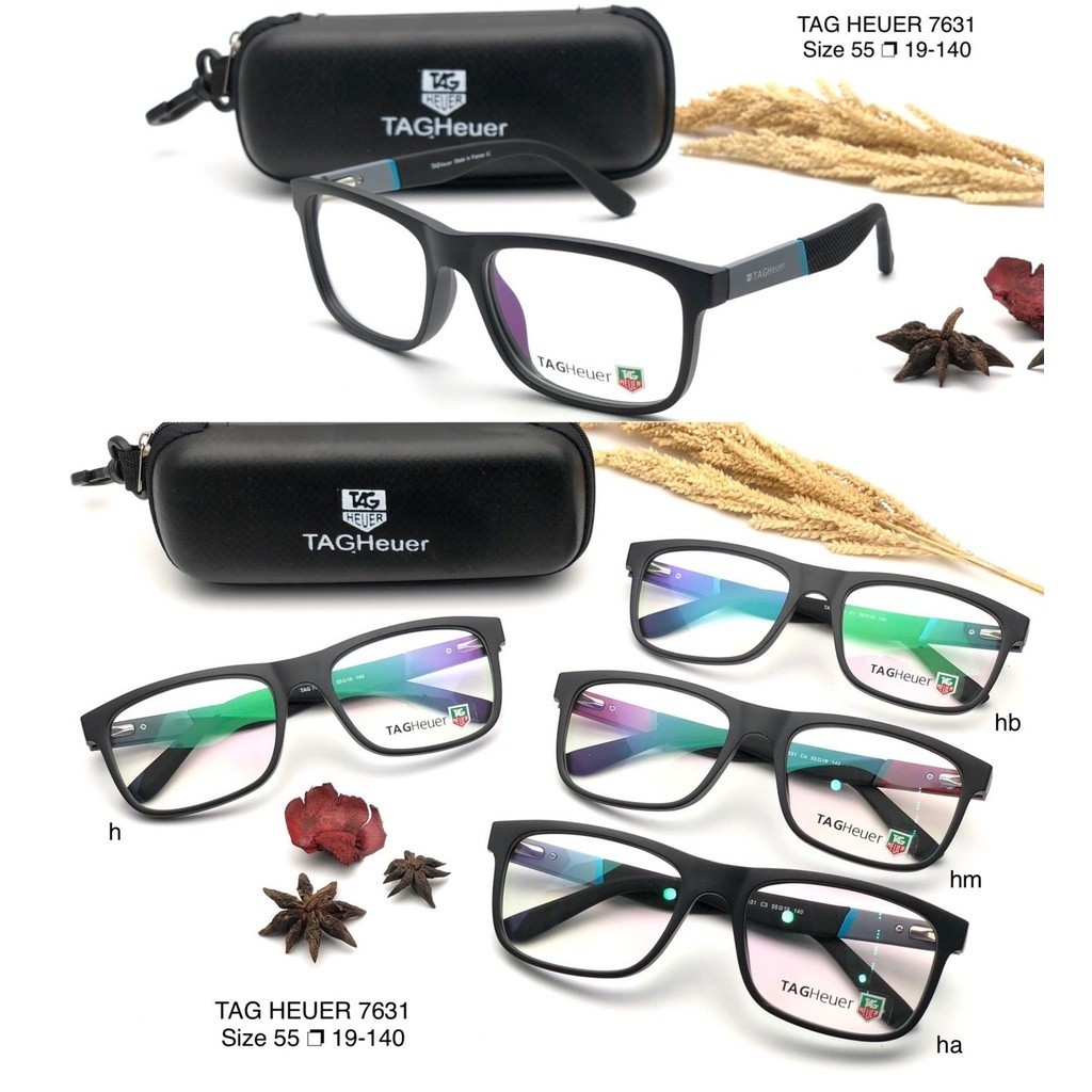 {SAGARA STORE} Frame Kacamata baca minus photocromic  SPORTY 7631 PREMIUM QUALITY kacamata pria prog