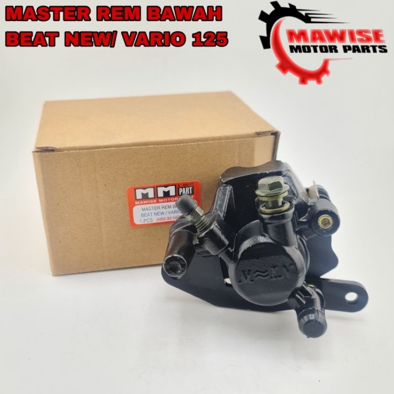 MASTER REM BAWAH (ASSY) BEAT NEW / VARIO 125 - MASTER REM BAWAH ASSY Kaliper Master Rem Cakram Depan