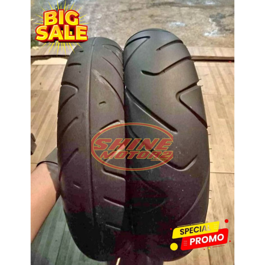 Ban Metik Seken Scoopy Donat Depan Belakang Ring 12 Tubeles