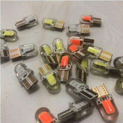 T10 LED 4 COB 4 TITIK 4 LED JELLY KECIL MINI SPEEDOMETER SEN SEIN SENJA KOTA TERANG ! BRQ