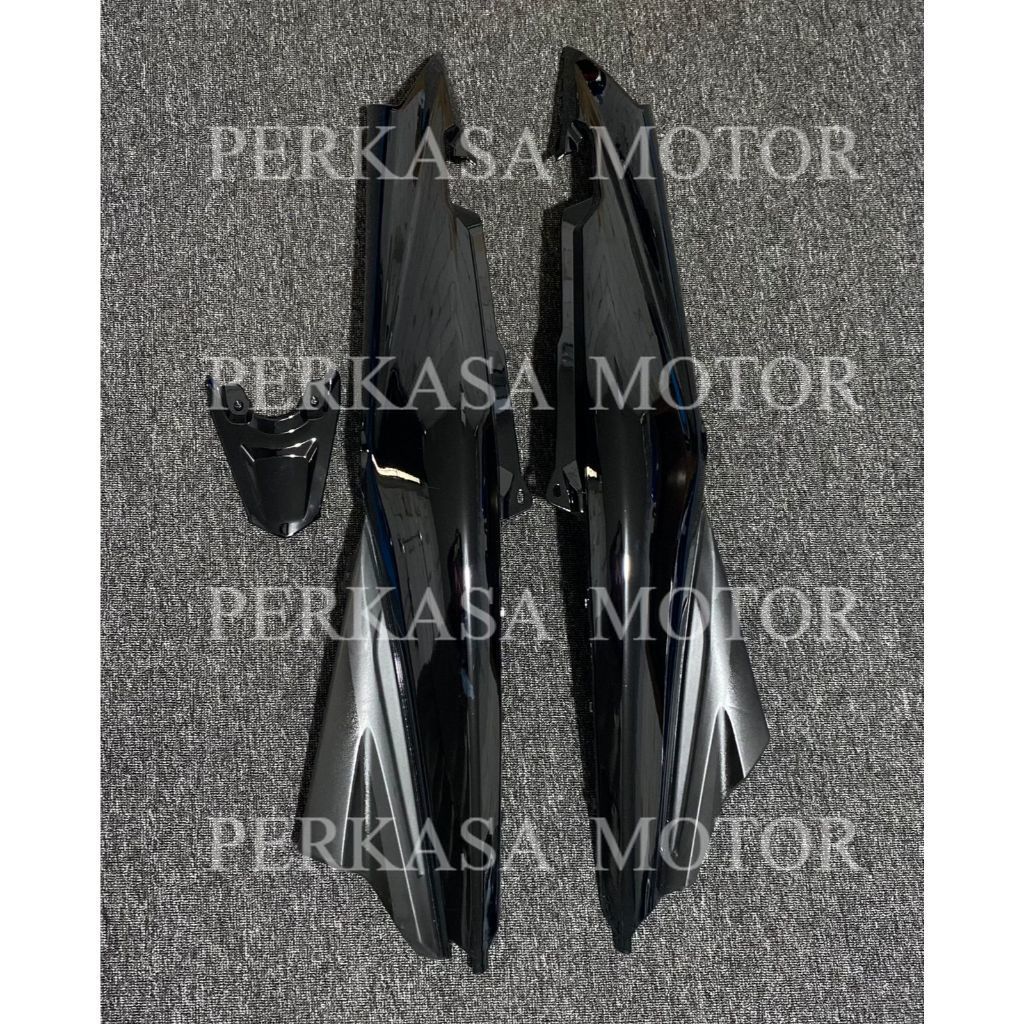 Body + Pad Yamaha Vega ZR | Warna Hitam | Body Depan Motor