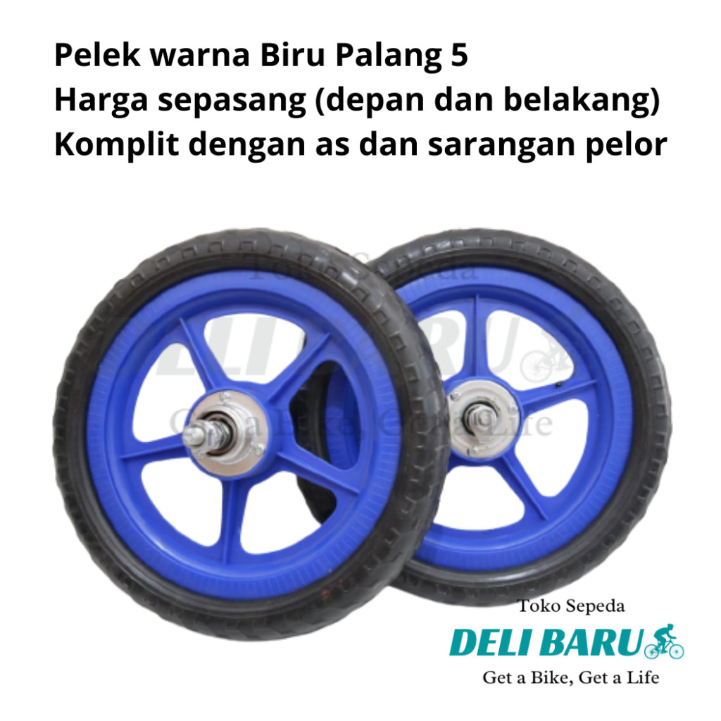 PROMOBan buta Ban busa Ban mati velg 12 inch komp besi sepeda anakTERLARIS