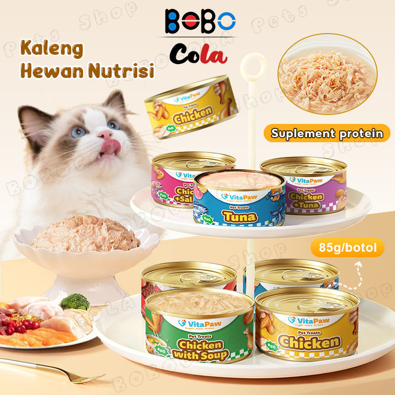 Makanan Kucing Kaleng Makanan Kucing Basah Kaleng Snack Kucing Makanan Hewan Kaleng Tinggi Daging