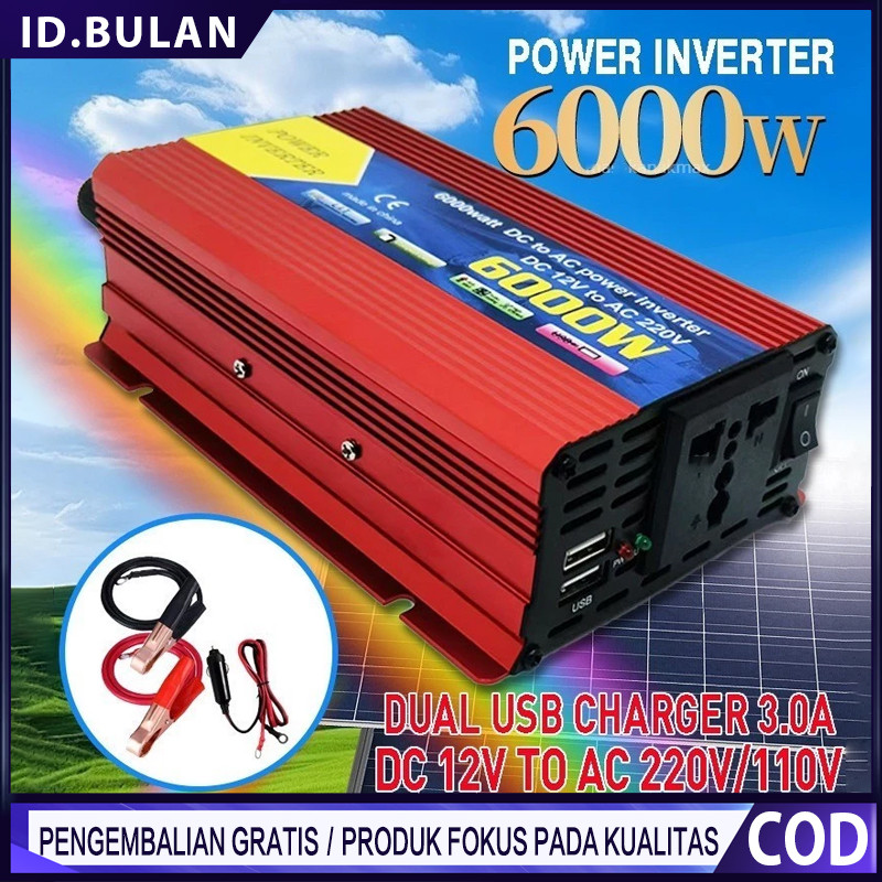 Ori Power Inverter Pure Sine Wave 24V 6000W Inverter Digital 24Vol 6000Wat Limited/Inverter 6000 Wat