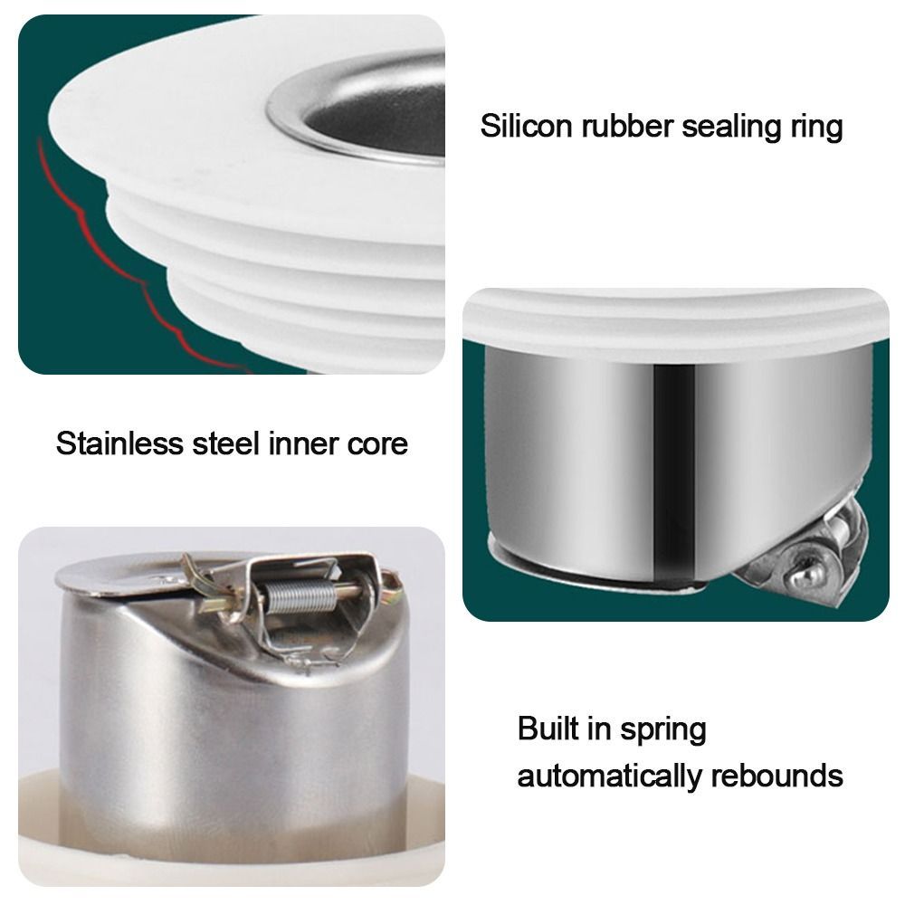 Useful ect Prevention Stopper Seal One Way Valve Sewer Water Pipe Plug Floor Drain Drain Cover Anti 