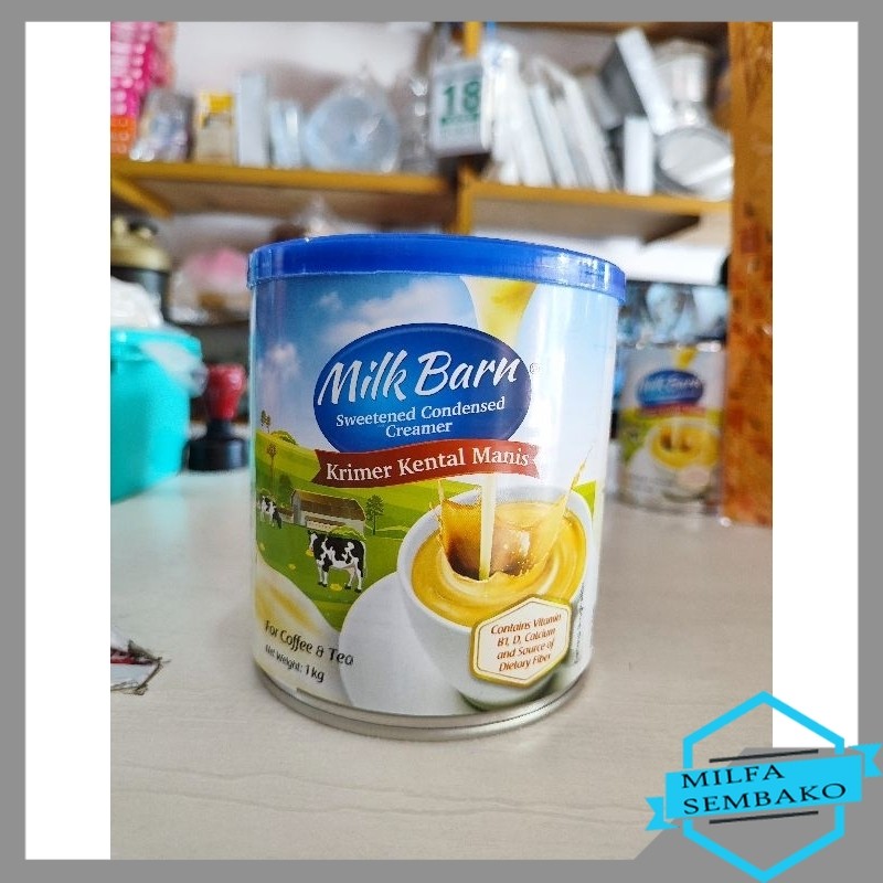 HS748 Susu kental manis milkbarn 1kg kaleng