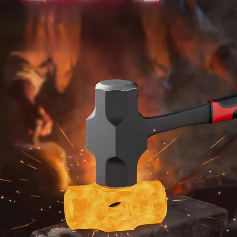 Hammer, Octagonal Hammer, Hammer Tool, Wall Smashing Sledgehammer, Two Hammer, Hand Hammer