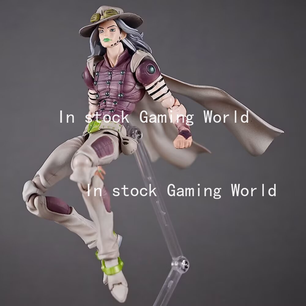In Stock Gk 15cm Jojo'S Bizarre Adventure 7 Steel Ball Run Anime Figure Julius Caesar Zeppeli Sbr Gy