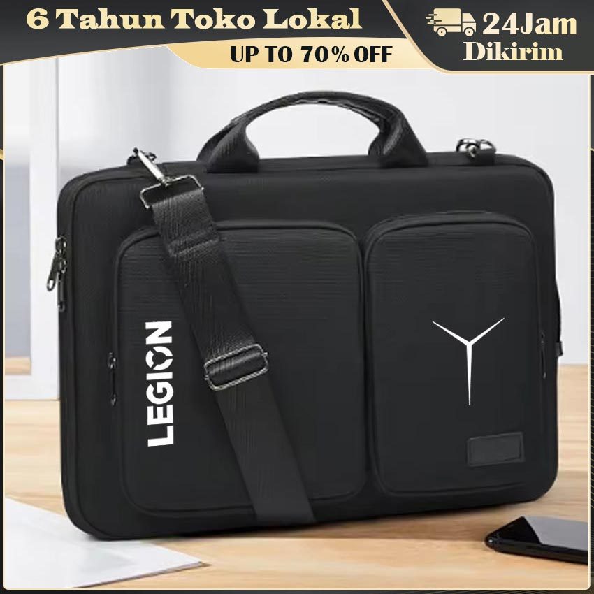 Tas Laptop Lenovo Legion 16 Inch / Handbag Jinjing Slempang Premium / Waterproof Laptop Carrying Cas