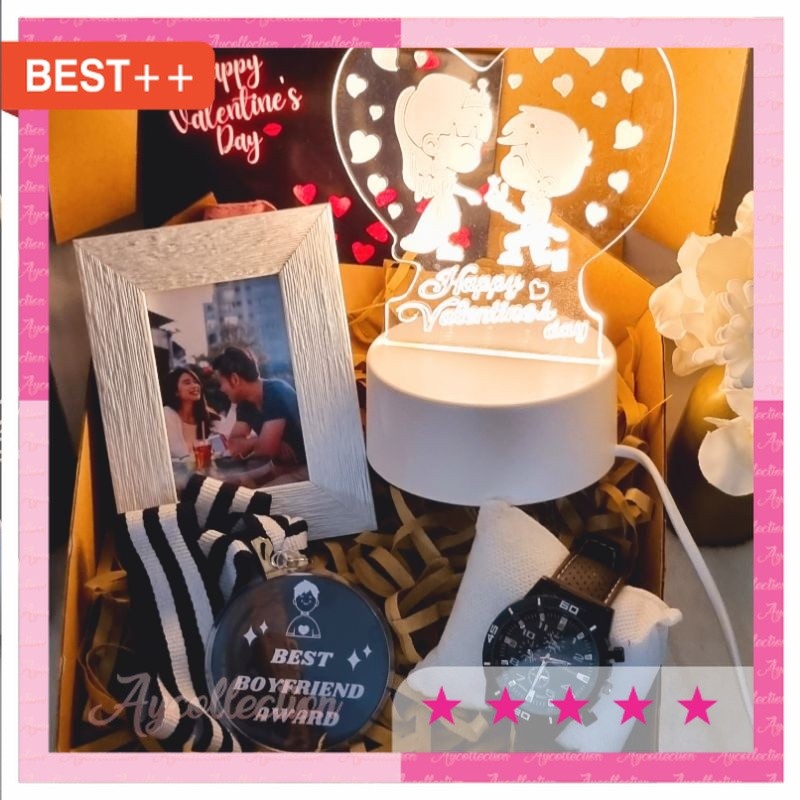 Hampers valentine romantis buat pacar / Kado Valentine Cowok / Hampers Valentine Cowok