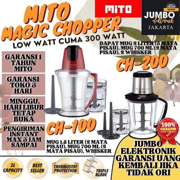 Fatra shop3 Mitochiba Chopper CH 200 Original Garansi Resmi Coper Mito Chopper CH 200 Chopper Mitoch