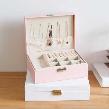 Kotak Penyimpanan Perhiasan - Box Perhiasan Travel - Tempat Perhiasan