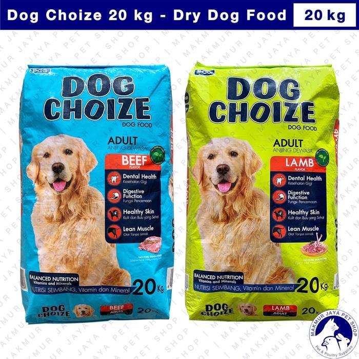 Dog Choize Dog Food Beef & Lamb 20 kg / Makanan Anjing 20kg - Lamb