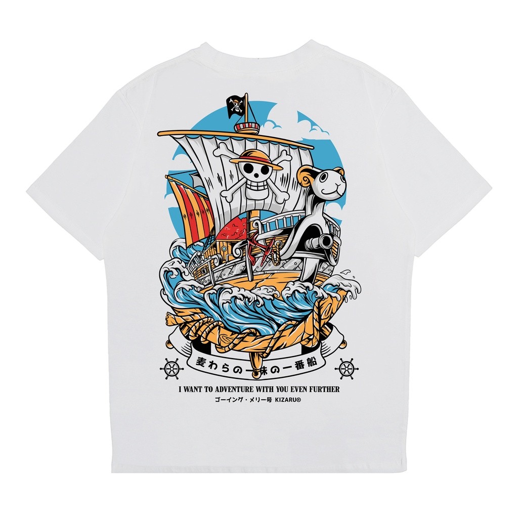 KIZARU Kaos Anime GOING MERRY