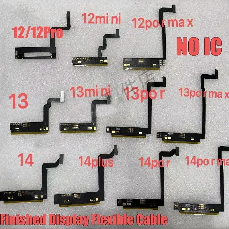 For iPhone 12 13 14 Pro Max Plus Original splay LCD Tou Screen Flex Cable Function Replacement Parts