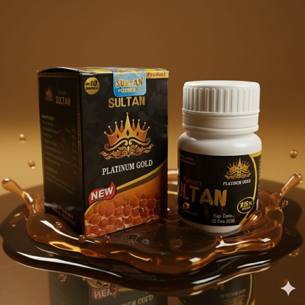 RAMUAN SULTAN kapsul kuat than lama pria herbal alami