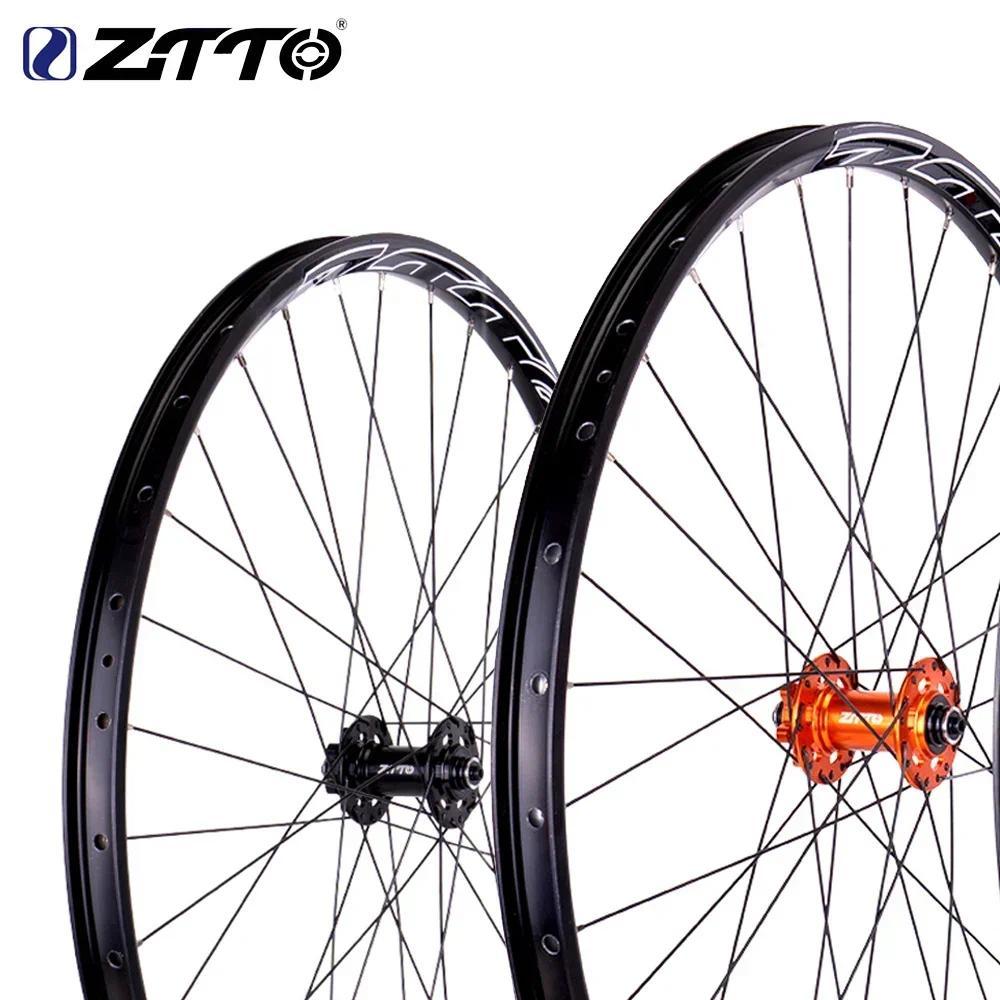 ZTTO MTB Bike Wheelset Front Wheel 26 27.5 29 32Hole sc Brake Hub AM Enduro DH Wheelset 15x110 Boost
