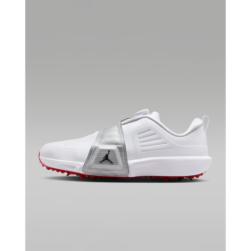 Sepatu Golf Pria Nike Jordan Air Rev White/Metallic Silver (FV6338-100) Original