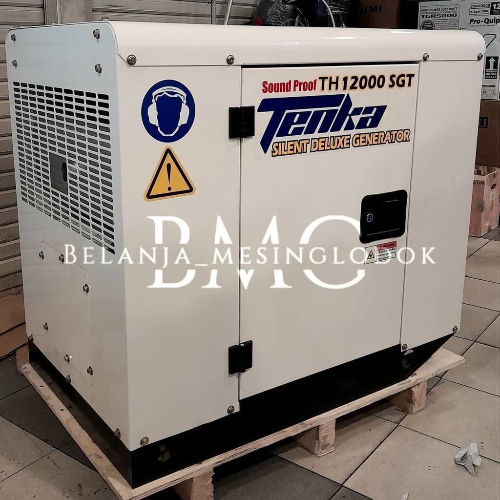Genset Silent Gasoline Bensin 10 KVA 3 Phase Honda Tenka TH 12000 SGT