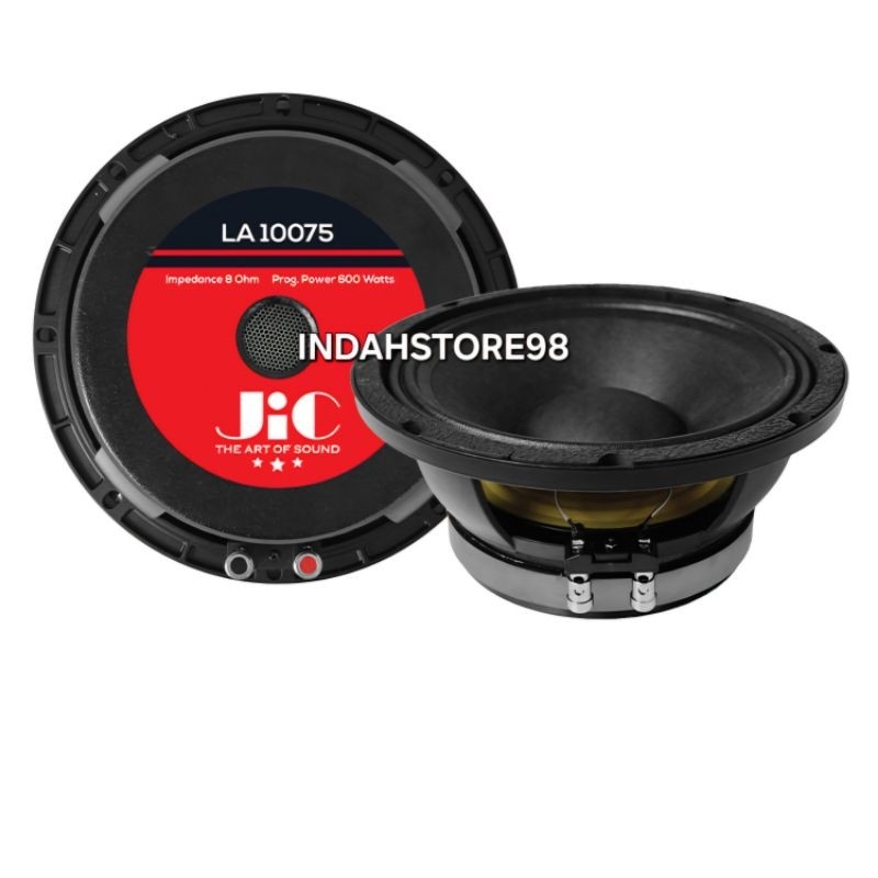 Speaker JIC LA 10075 Low Mid 10" Speaker 10 inch JIC LA10075