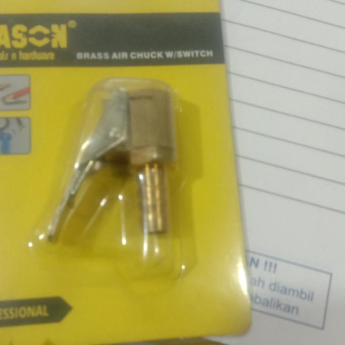 air chuck ban isian angin jepit merek jason kuningan