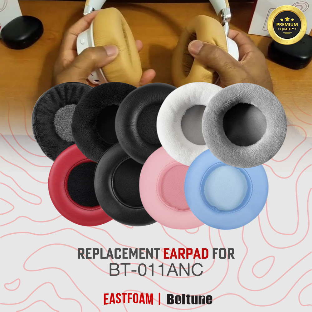 Earpad Earcup Earcushion Boltune BT-011ANC 011 Busa Bantalan Foam Pads