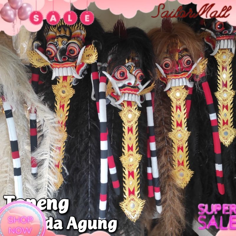 Topeng Rangda Agung - Tapel Rangda - Pajangan Rangda - Rangde Bali - Rangda Bali PALING DICARI 