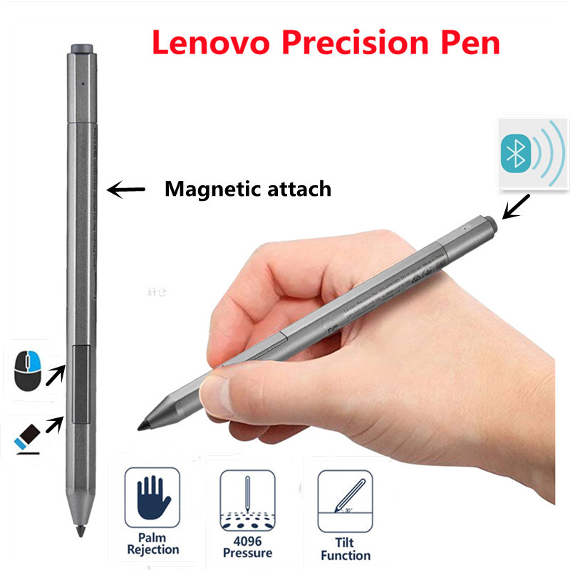 New 4096 levels Original Bluetooth stylus Pen for Lenovo ideapad Flex 5 5i 7i  C340 Yoga Miix 2 in 1